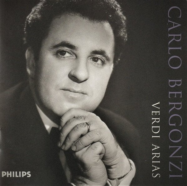 CARLO BERGONZI Verdi arias 3 - CD PHILIPS NIEUWSTAAT, Boxset, Ophalen of Verzenden, Zo goed als nieuw, Romantiek