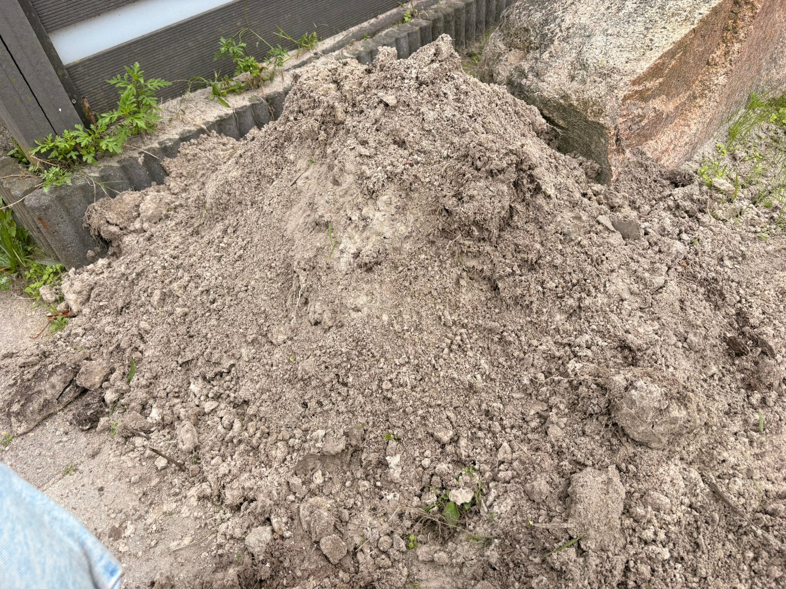 Wit zand ophoogzand, Tuin en Terras, Ophalen, Zo goed als nieuw, Ophoogzand
