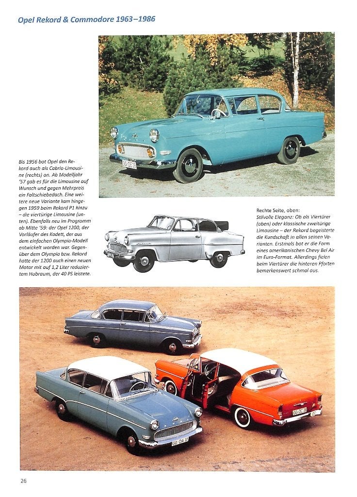 Opel Rekord & Commodore - Entwicklung, Geschichte, Technik, Opel, Verzenden, Frank Thomas Dietz, Nieuw