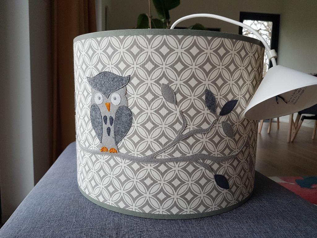 lamp kinderkamer uil taftan, Ophalen of Verzenden, Zo goed als nieuw, Lamp