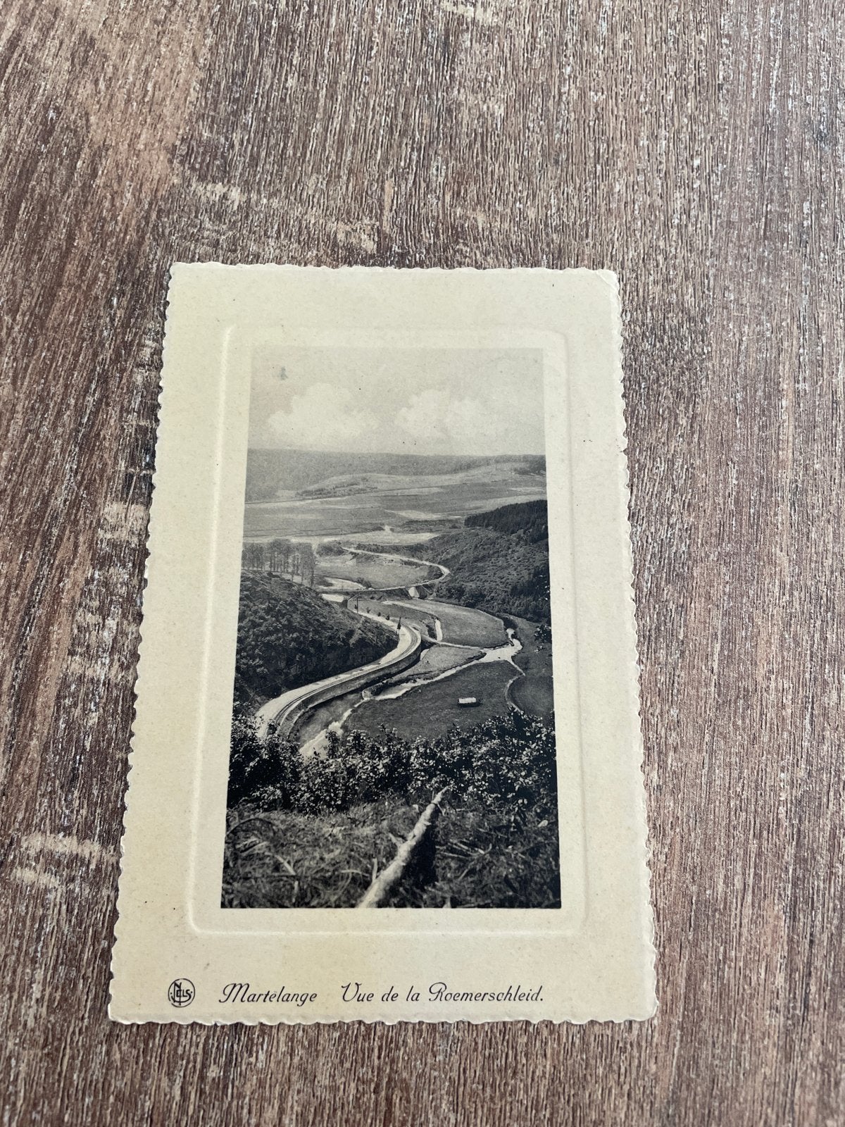 Oude postkaart Martelange Vue de la Roemerschleid 1935, Ophalen of Verzenden, 1920 tot 1940, Gelopen, Luxemburg