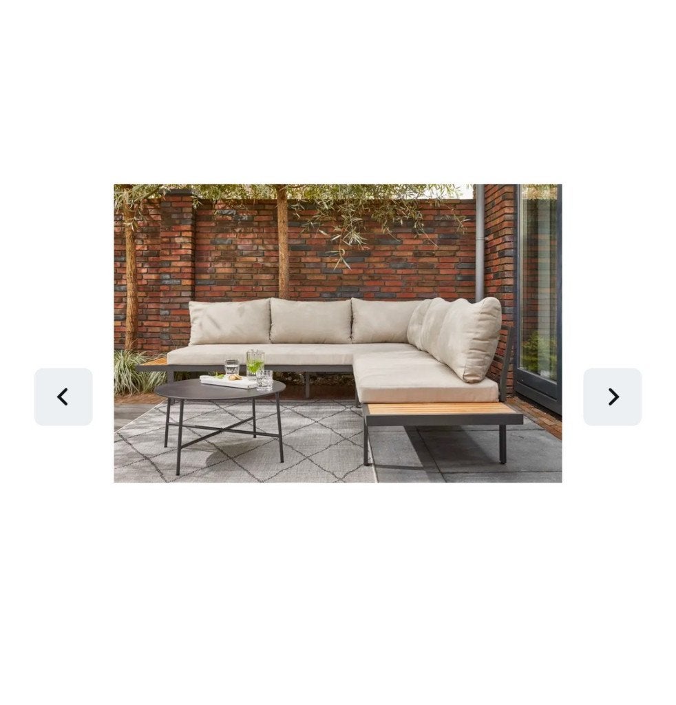 NIEUW Loungeset Wakefield Japandi - teak hardhout, Tuin en Terras, Tuinsets en Loungesets, Ophalen, 5 zitplaatsen, Teakhout, Nieuw