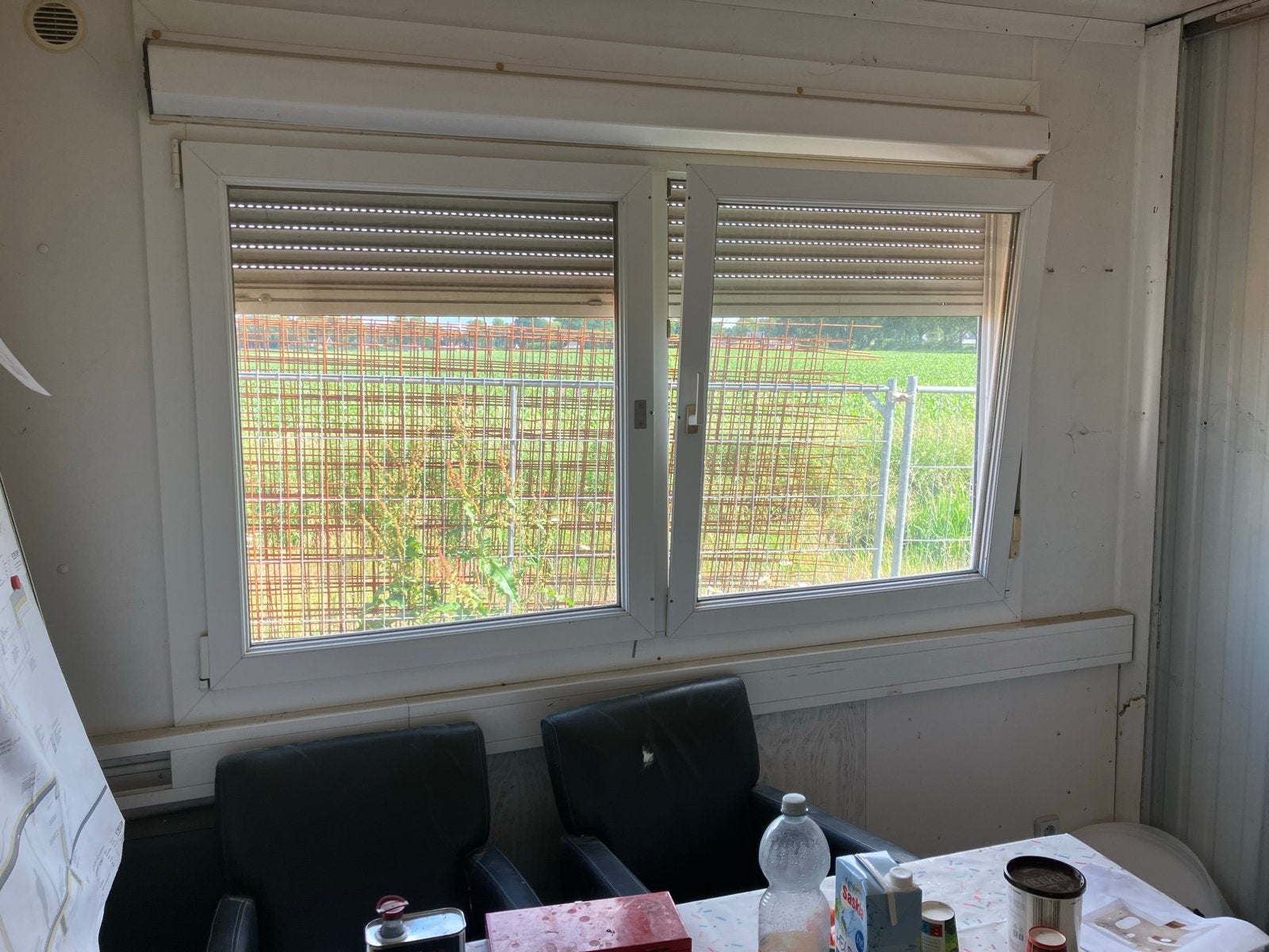 Bouwkeet met WC en opslag, Ophalen, Gebruikt