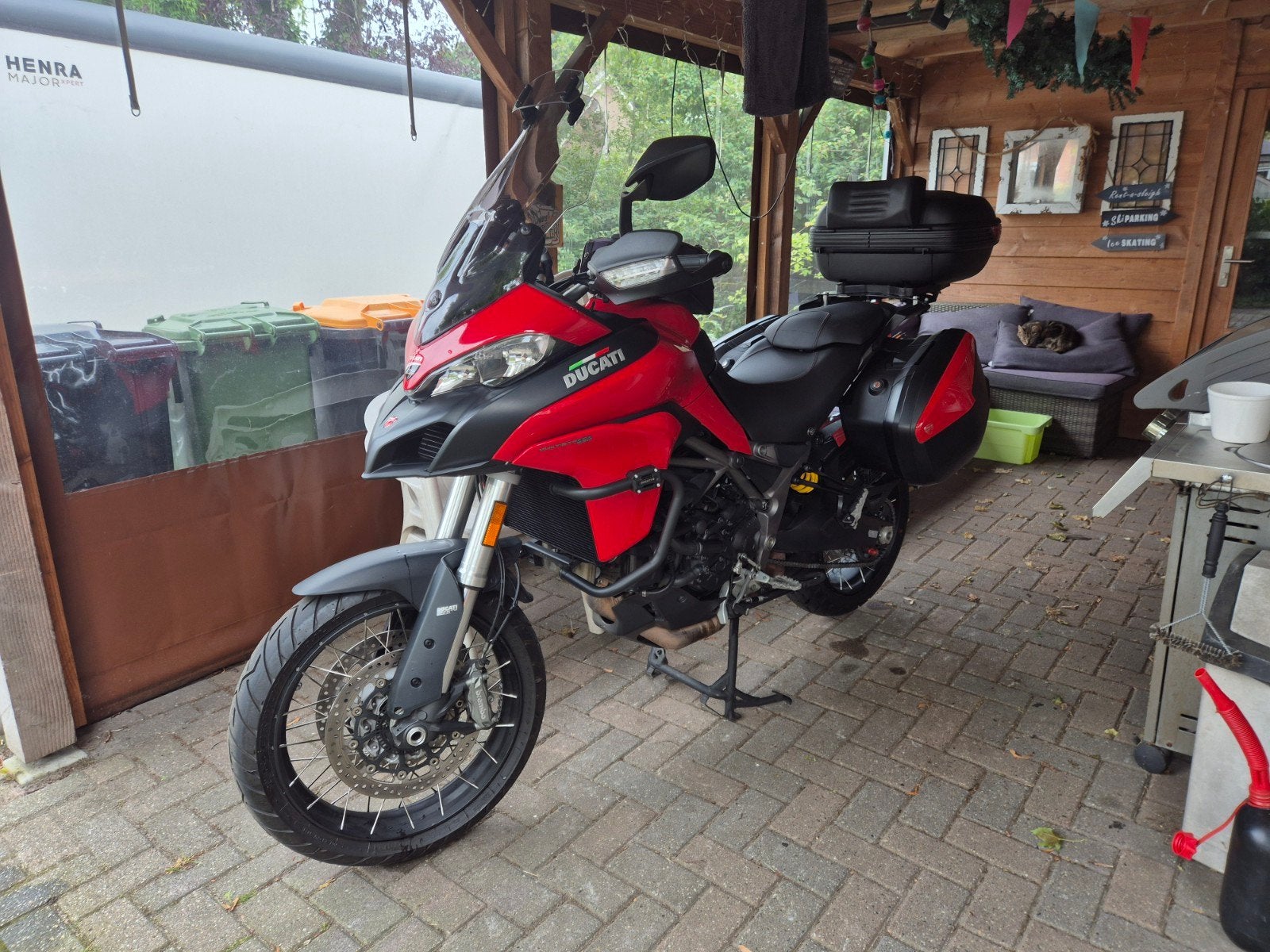 Ducati multistrada 950.Spaakwielen  Navigatie ,comfortzadel, Motoren, 2 cilinders, Occasion, Handvatverwarming, Particulier
