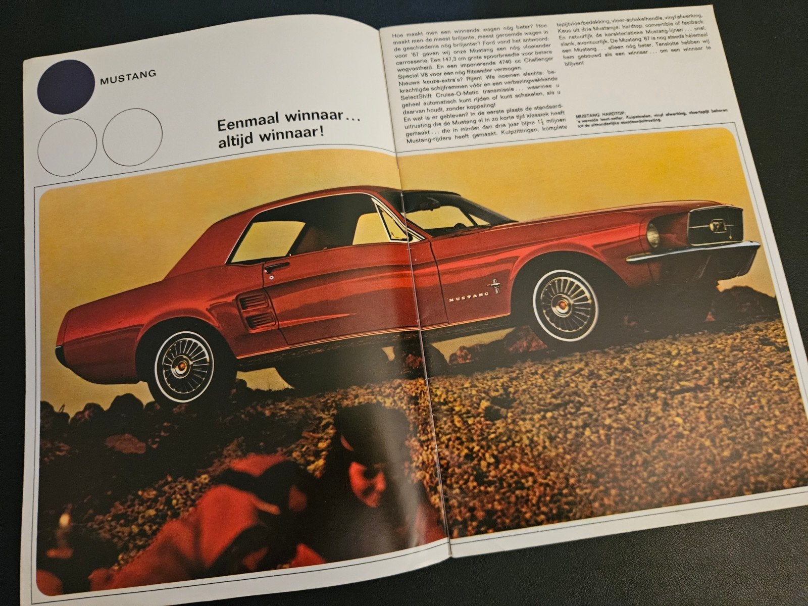 Brochure Ford Mustang, Fairlane, Galaxie 1967, Ophalen of Verzenden, Zo goed als nieuw, Ford