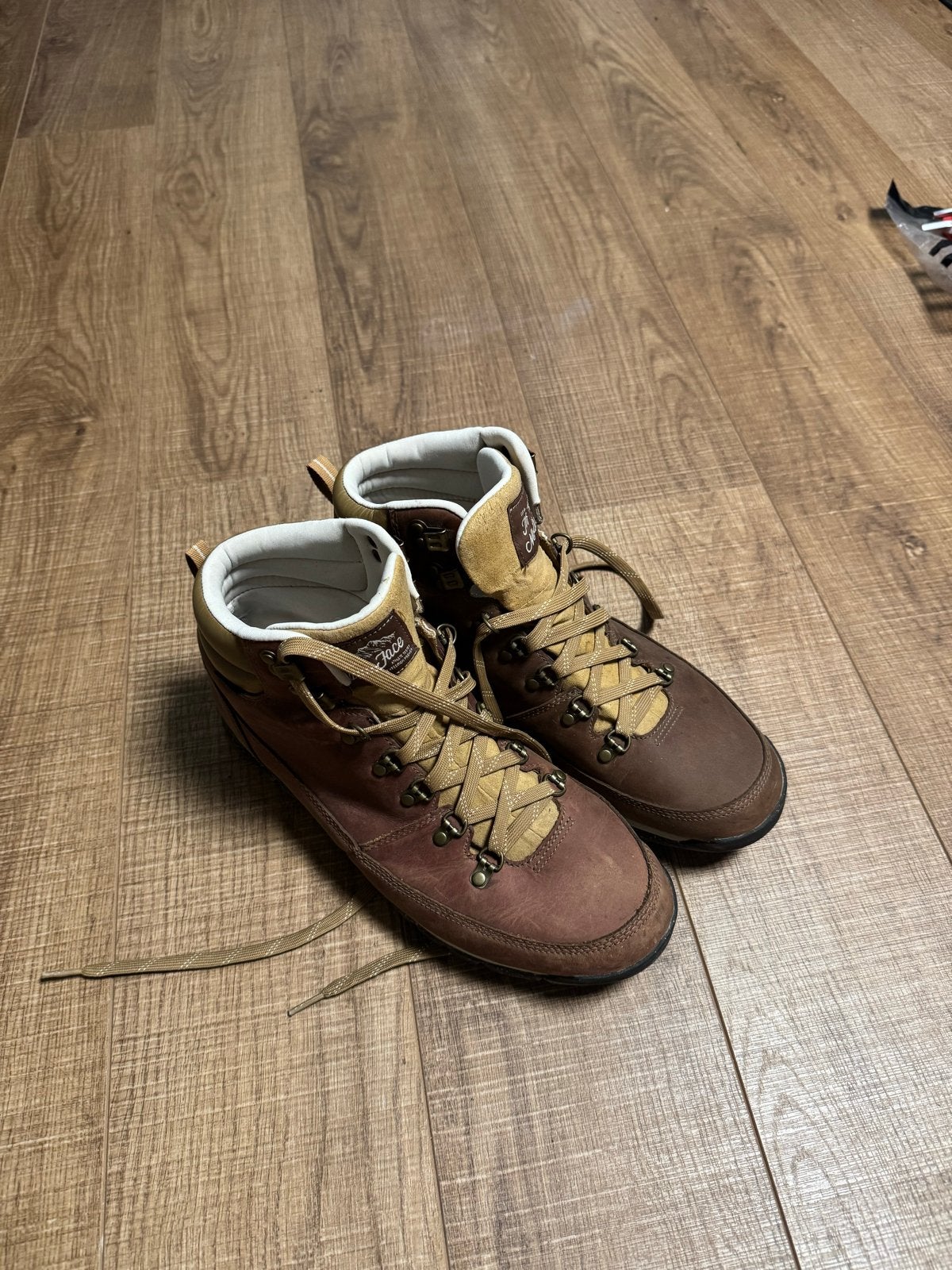The North Face Wandelschoenen - Maat 44.5, Ophalen, Gedragen, Bruin, Wandelschoenen of Bergschoenen