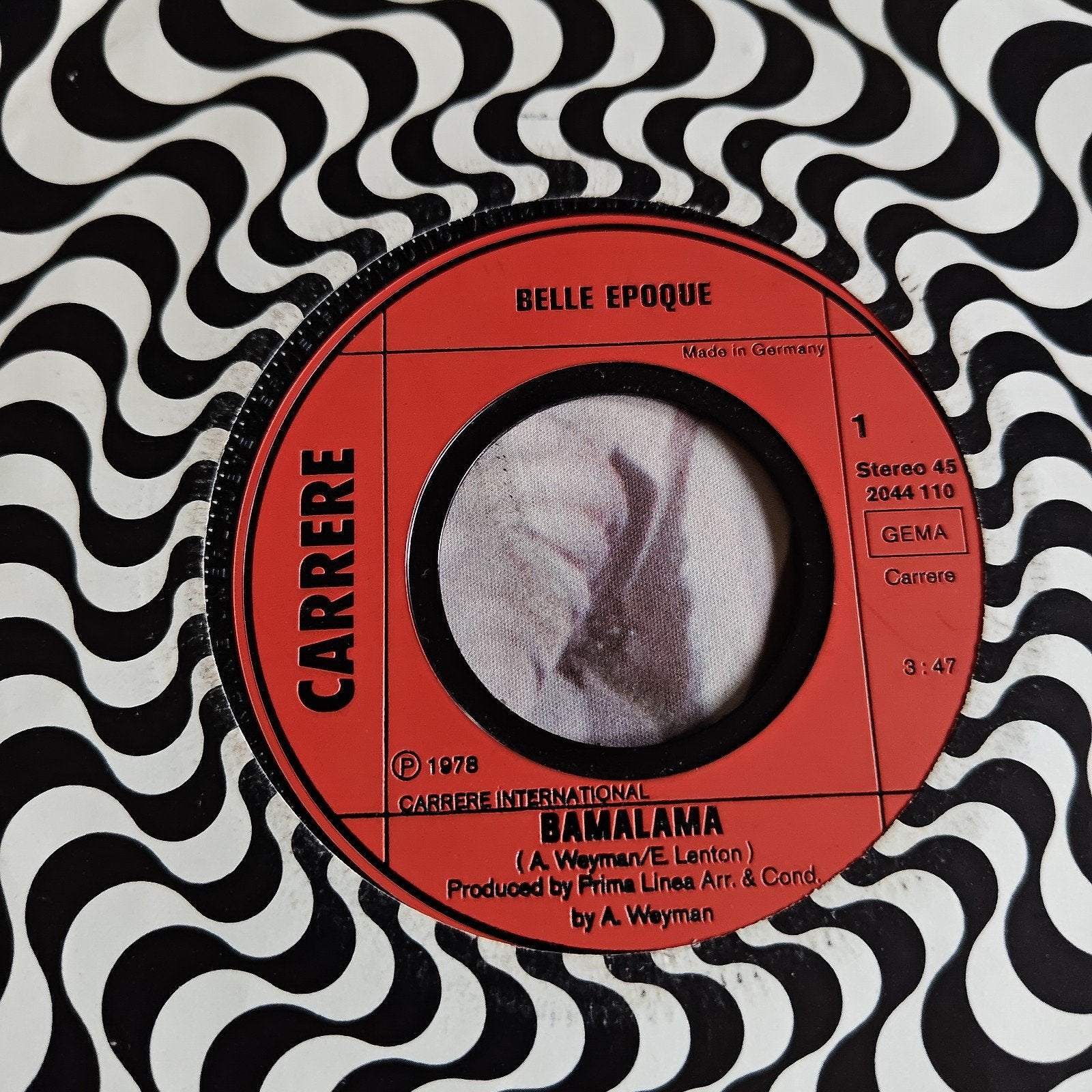 Belle Epoque - Bamalama (Vinyl Single, 1978), Gebruikt, 7 inch, Ophalen of Verzenden, Pop