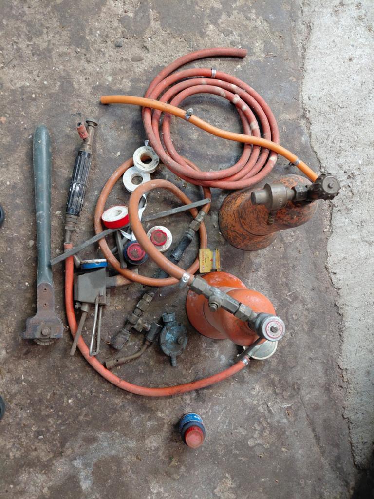 Soldeer gereedschap gebruikt, Doe-het-zelf en Verbouw, Gereedschap | Handgereedschap, Ophalen of Verzenden