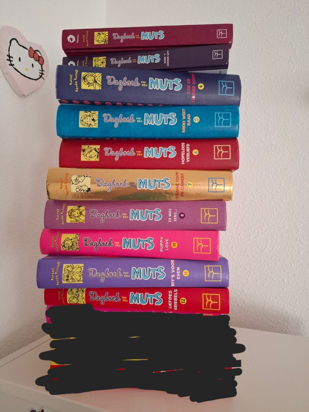Dagboek van een muts boeken! in zeer nette staat!, Boeken, Ophalen of Verzenden, Zo goed als nieuw, Rachel Renée Russell