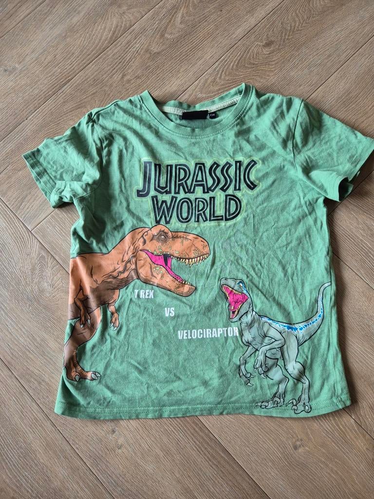 Jurassic World T-shirt maat 134, Gebruikt, Jurassic World, Ophalen of Verzenden, Shirt of Longsleeve