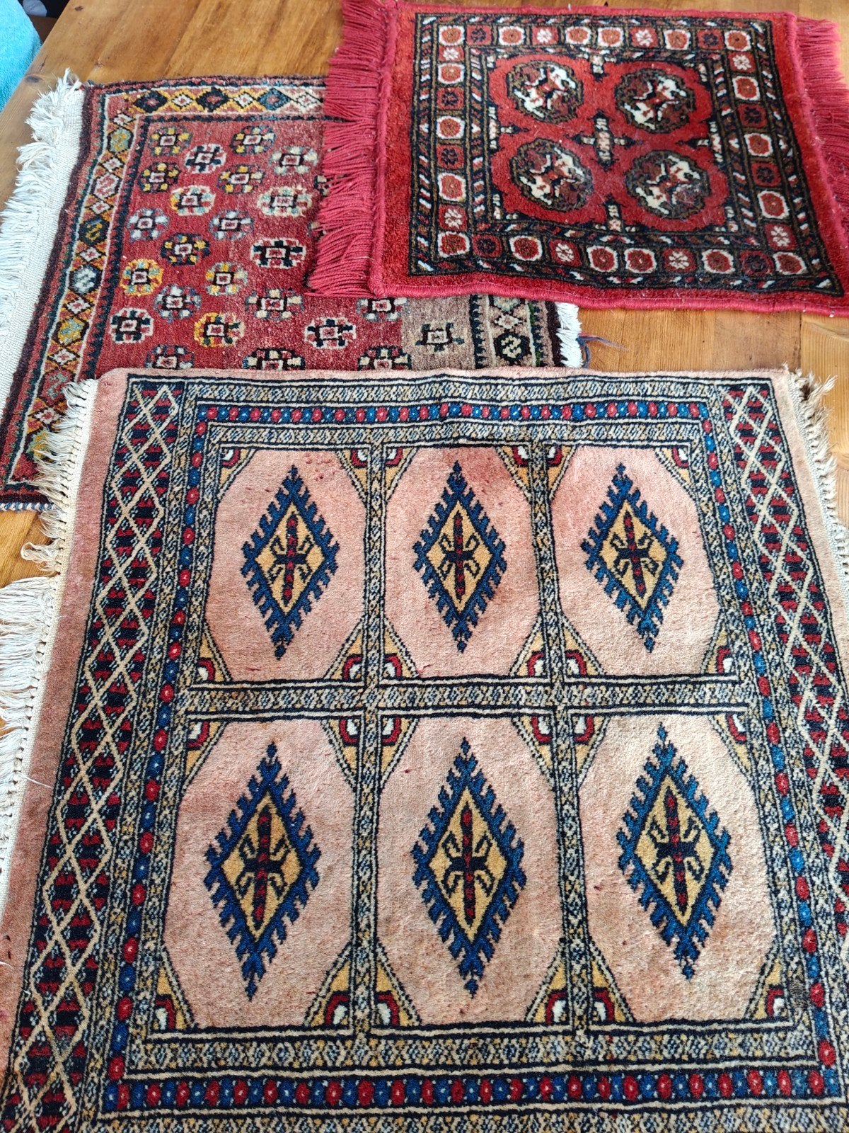 Set van 3 Kelim Vintage kleden / Oosters., Ophalen