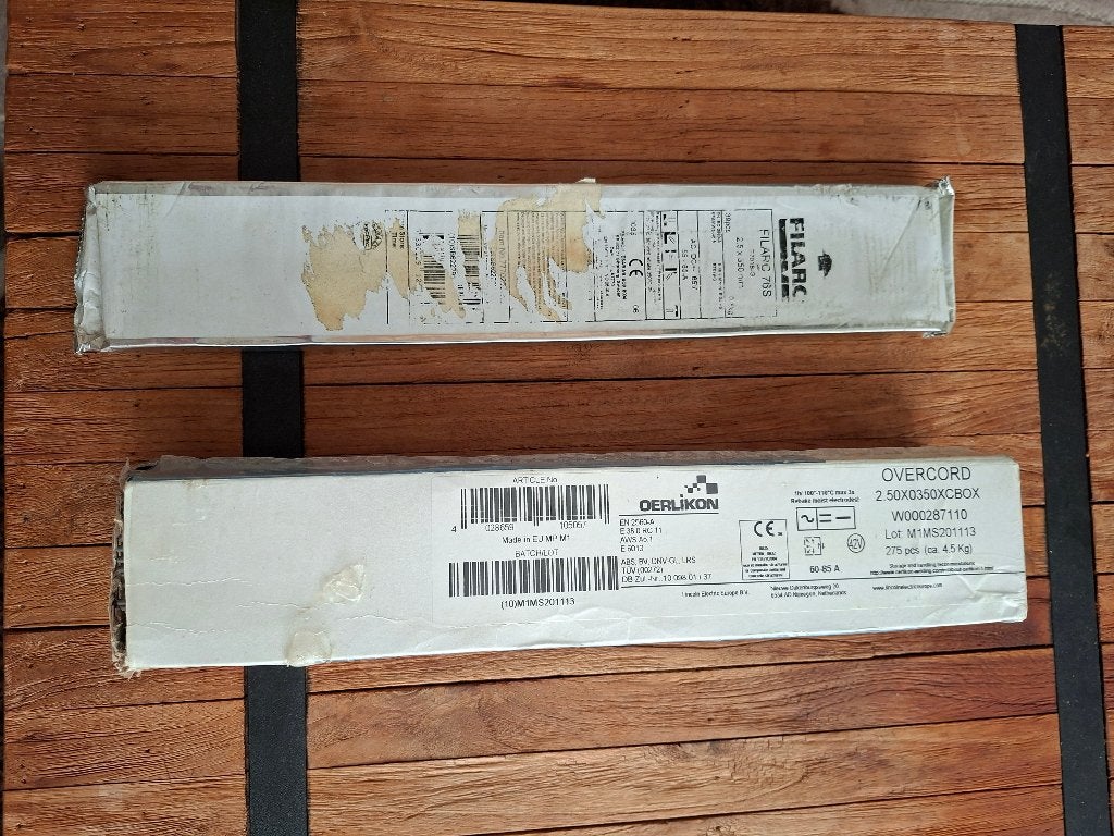 Las electroden 2.5 mm, Ophalen, Nieuw, Minder dan 150 ampère, Elektroden
