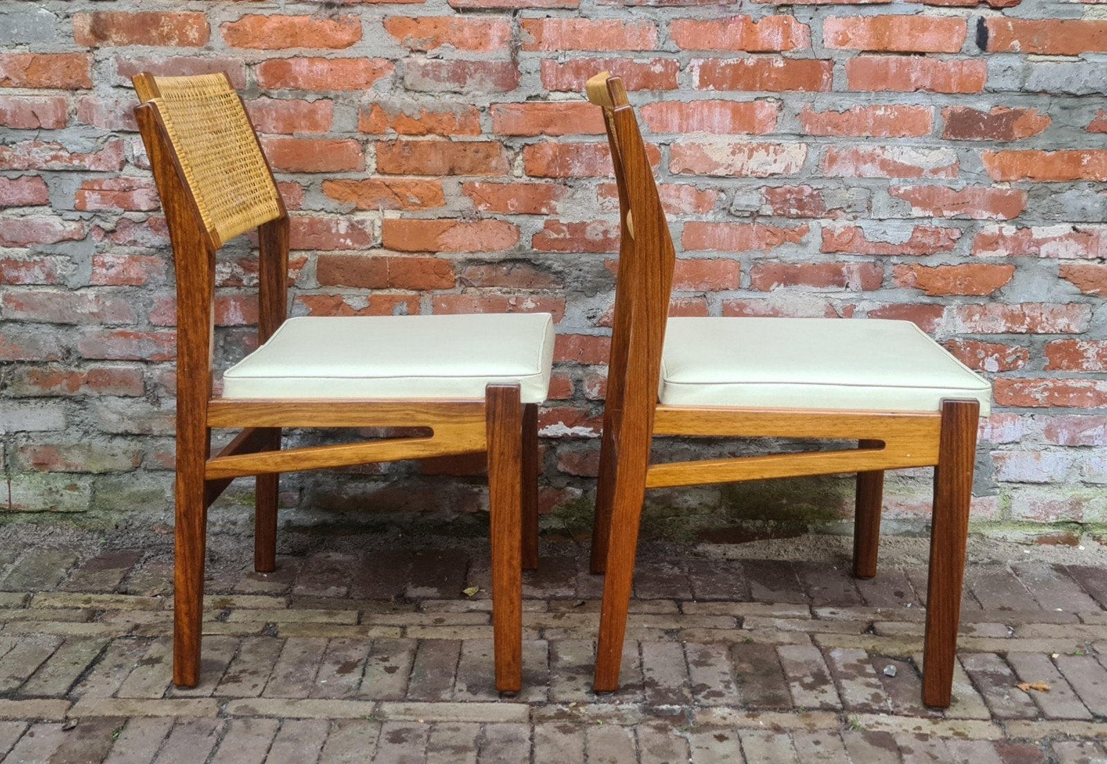 Twee vintage, design stoelen. Eetkamerstoelen, Ophalen, Twee, Topform