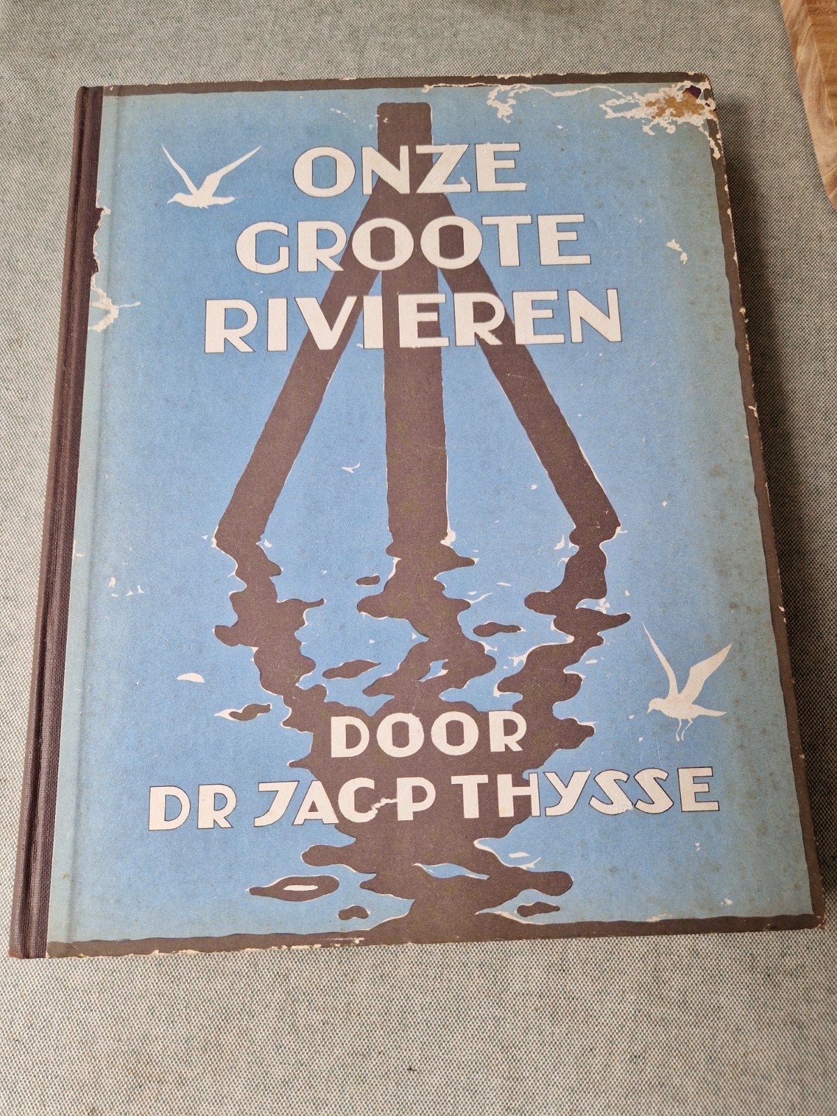 Onze Groote Rivieren - Dr. Jac. P. Thijsse (1938), Ophalen of Verzenden, Gelezen, Natuur algemeen, Dr. Jac. P. Thijsse