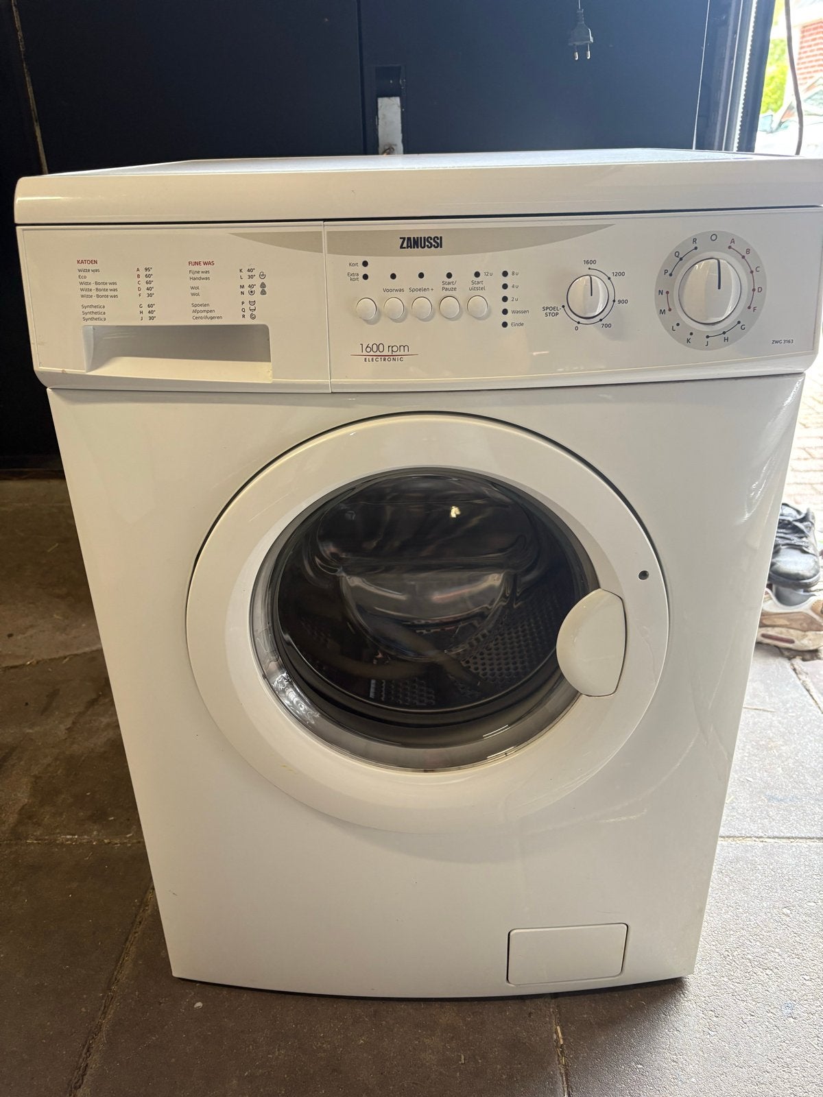 Zanussi ZWG3163 Wasmachine - 1600 toeren*bezorging mogelijk*, Ophalen, 6 tot 8 kg, Gebruikt, Handwasprogramma