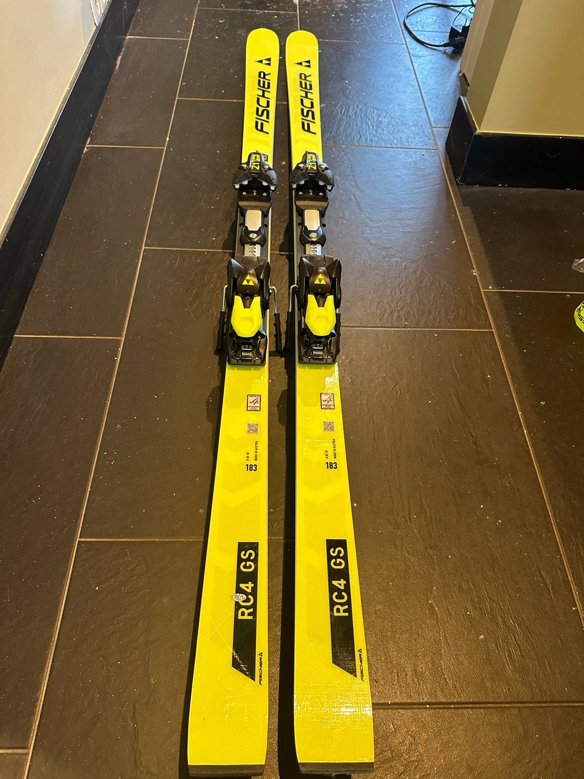Fischer RC4 GS Ski's - 183 cm - Zo goed als nieuw, Ophalen of Verzenden, Zo goed als nieuw, Skiën, Ski's