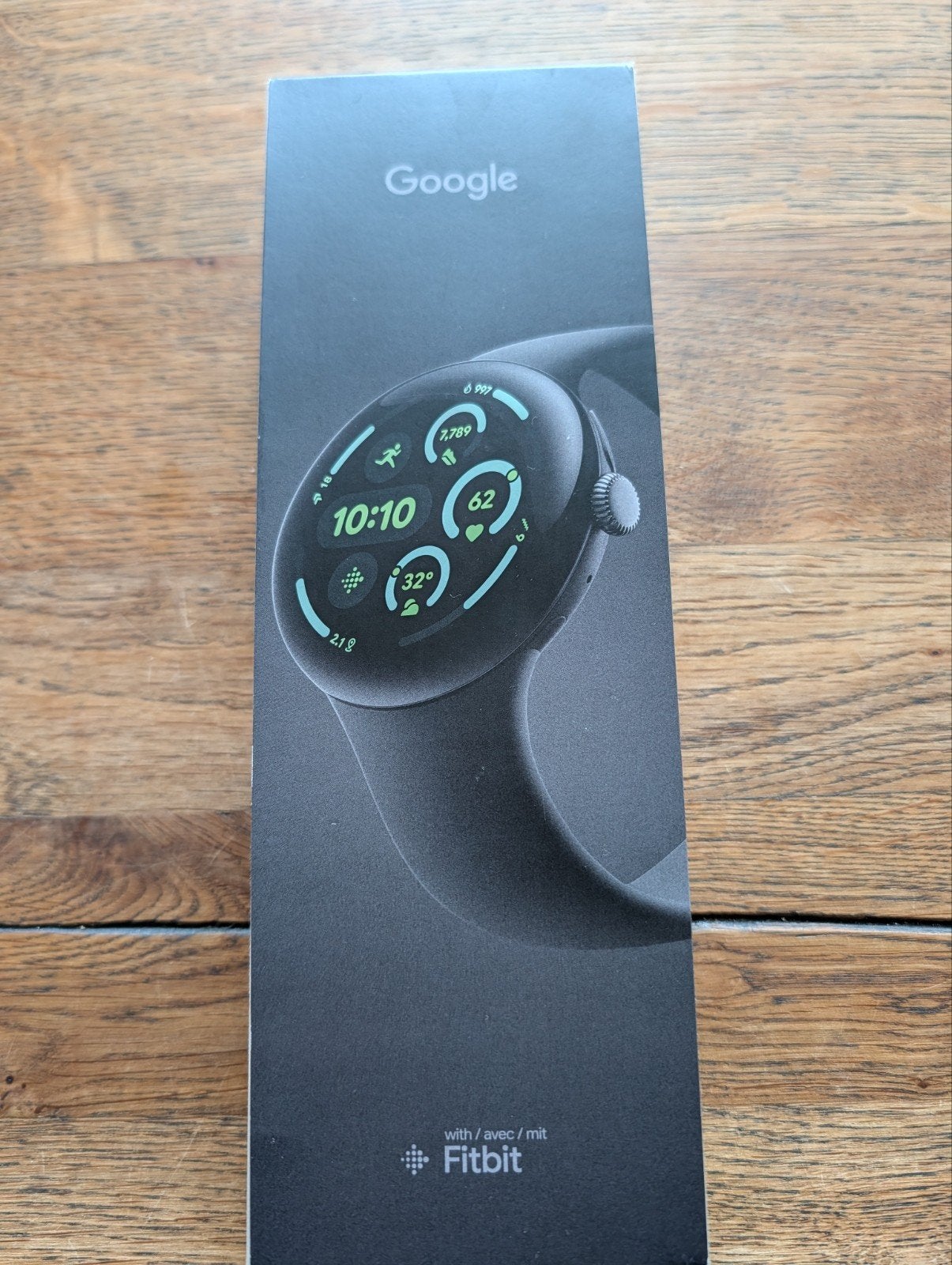 Google Pixel Watch 3 45mm Wi-Fi Zwart, Sieraden, Tassen en Uiterlijk, Ophalen, Google Pixel, Zwart, Zo goed als nieuw
