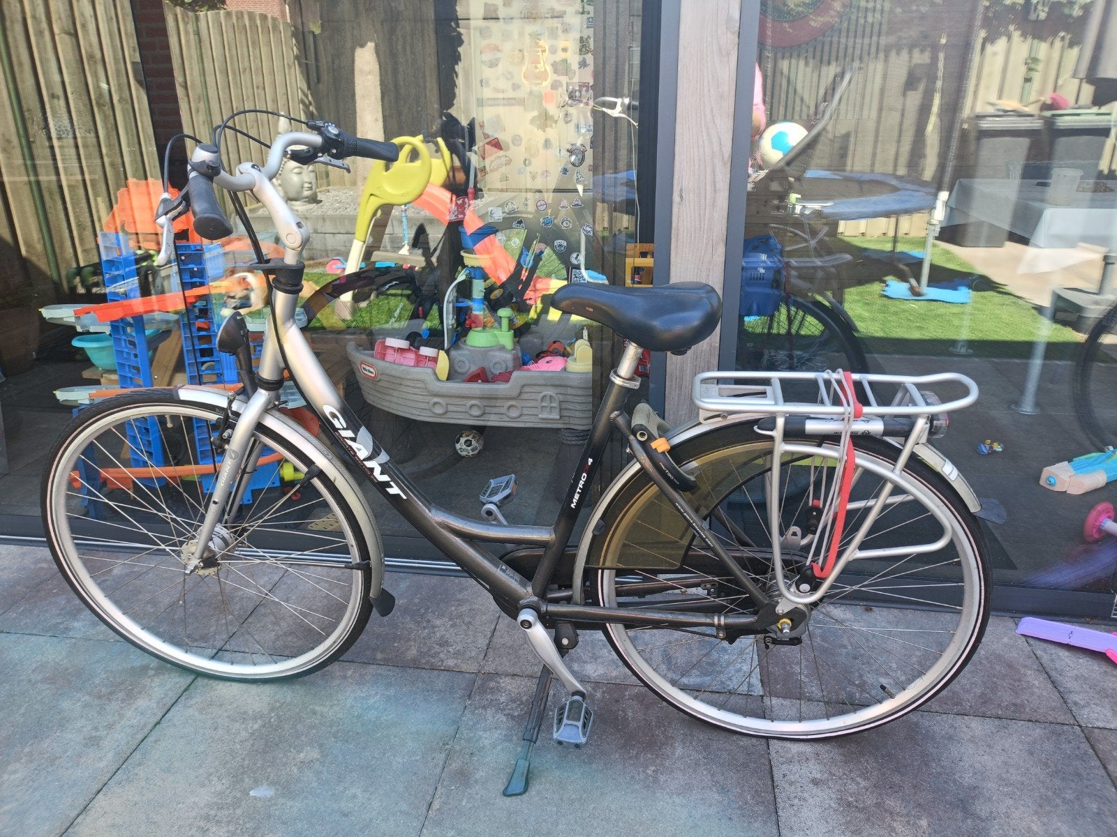Giant Metro 4 Damesfiets - Gebruikt, Goede Staat, Fietsen en Brommers, Gebruikt, Velgrem, Versnellingen, 50 tot 53 cm