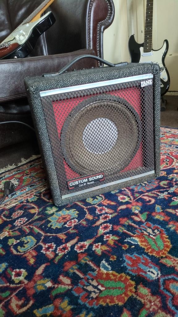 Custom sound CUB 30 gitaarversterker - met fane speaker, Ophalen, Gebruikt, Minder dan 50 watt