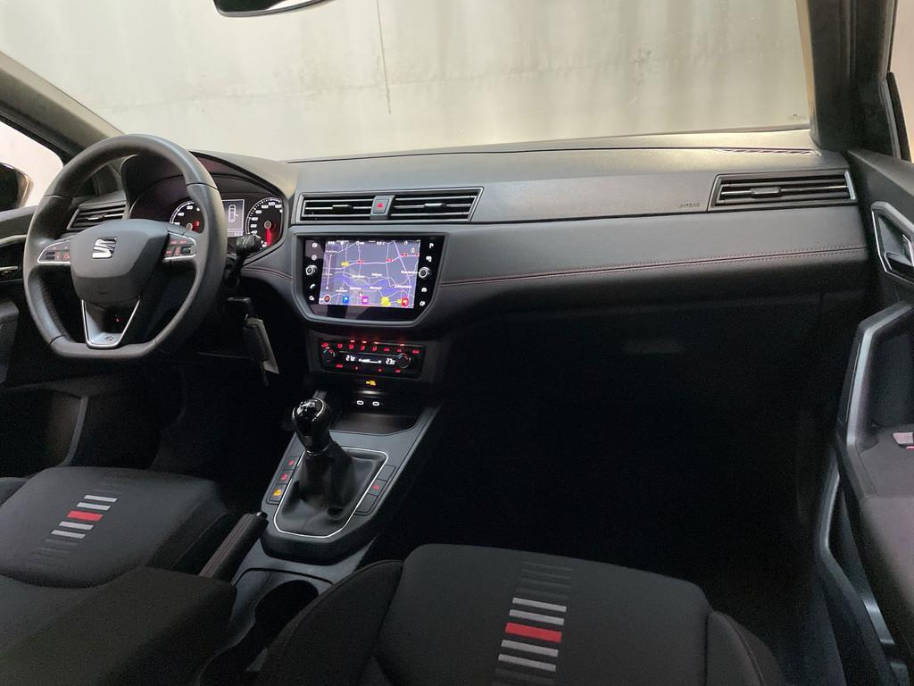 Seat Ibiza 1.0 TSI FR Business Intense Camera Navigatie DAB+, Stof, Met garantie (alle), Ibiza, Origineel Nederlands