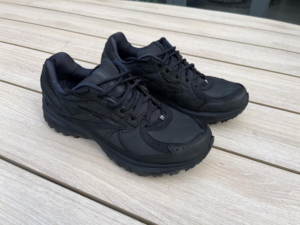 Brooks Zeal Walker heren - maat 45 - Zo goed als nieuw, Zwart, Zo goed als nieuw, Wandelschoenen of Bergschoenen, Brooks