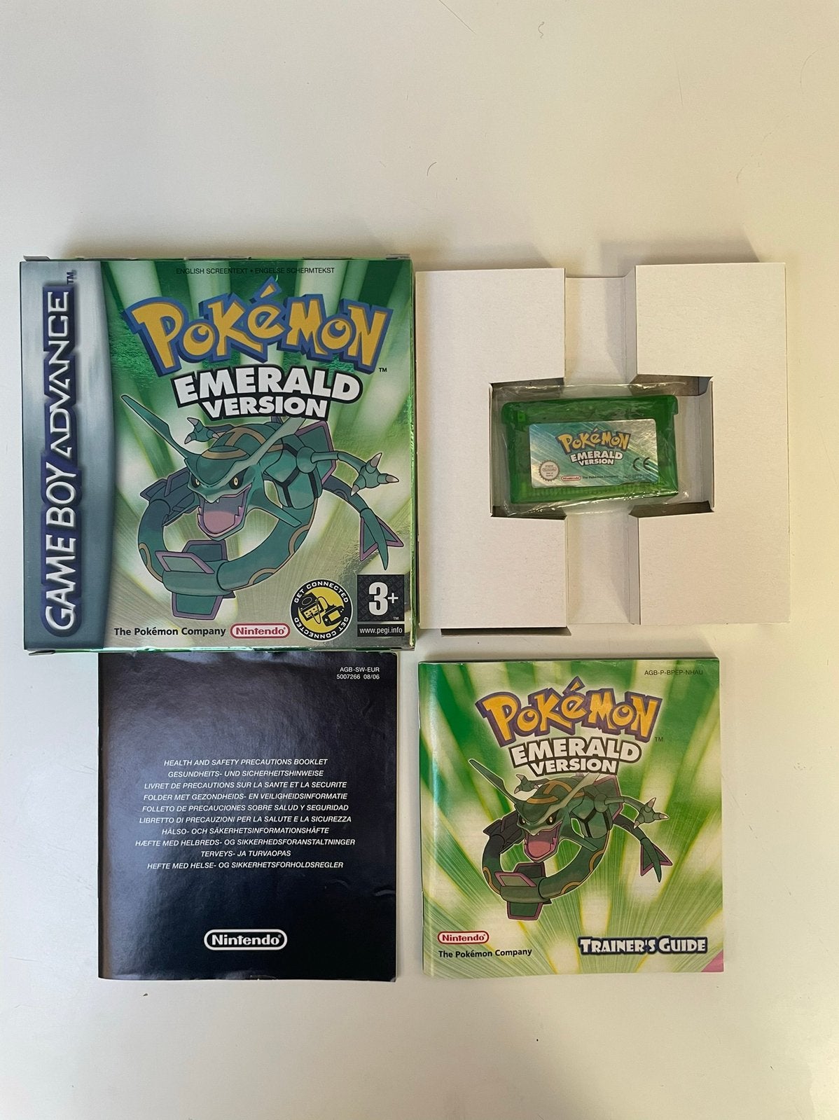 Pokemon emerald gameboy advance, Spelcomputers en Games, Avontuur en Actie, 1 speler, Ophalen of Verzenden, Zo goed als nieuw
