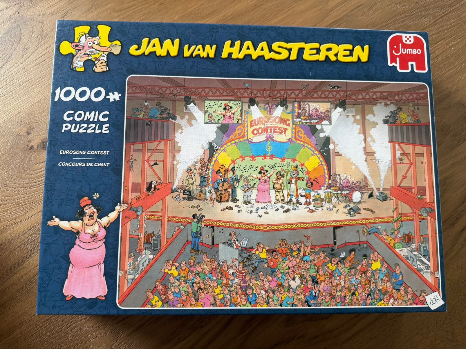 Jan van Haasteren Eurosong contest, Ophalen of Verzenden, 500 t/m 1500 stukjes, Nieuw, Legpuzzel