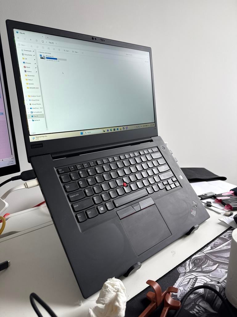 Lenovo Thinkpad P1 gen3: Intel i7, 16GB RAM, 500GB SSD, T1, Computers en Software, Windows Laptops, Ophalen, Met videokaart, 2 tot 3 Ghz