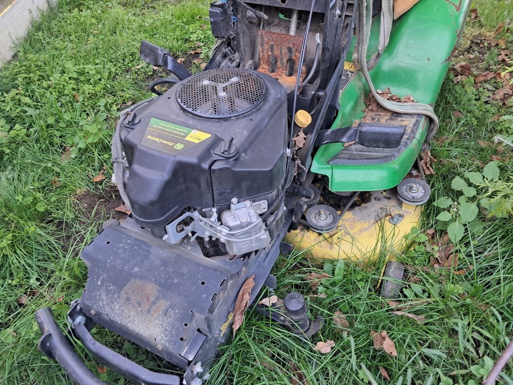 John deere zitmaaier x350r voor onderdelen, Ophalen, Gebruikt
