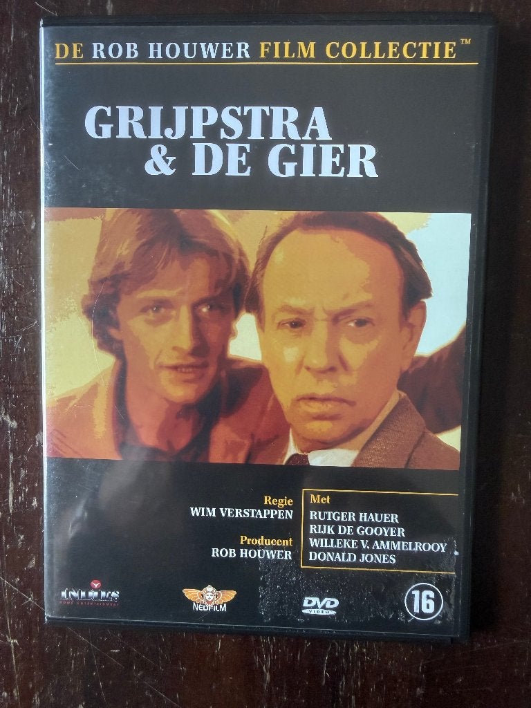 Grijpstra en de Gier DVD Rob Houwer Collectie in Slim Case, Cd's en Dvd's, Vanaf 16 jaar, Ophalen of Verzenden, Zo goed als nieuw