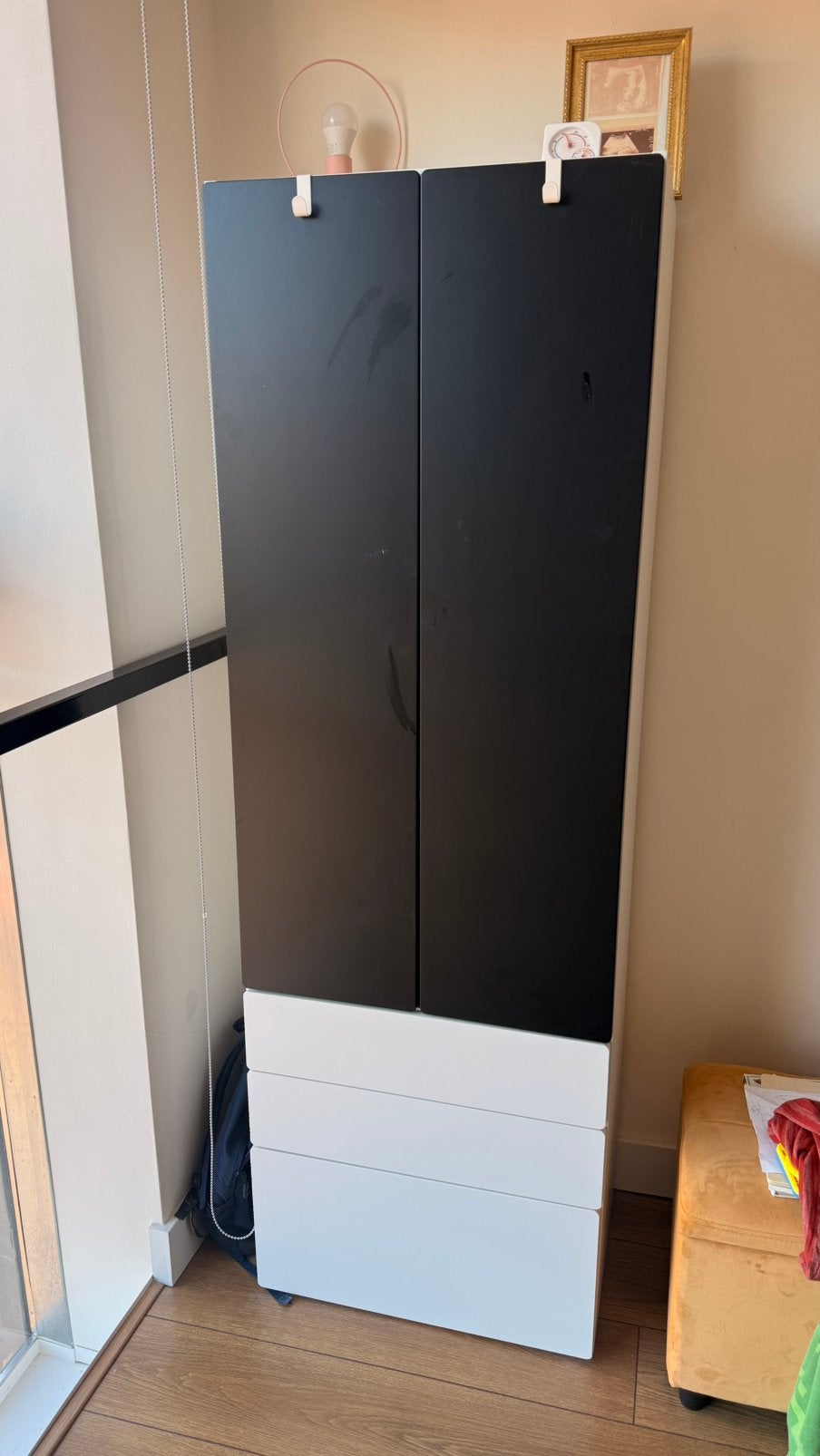 IKEA SMÅSTAD kledingkast, Ophalen, 50 tot 100 cm, 150 tot 200 cm, Overige houtsoorten