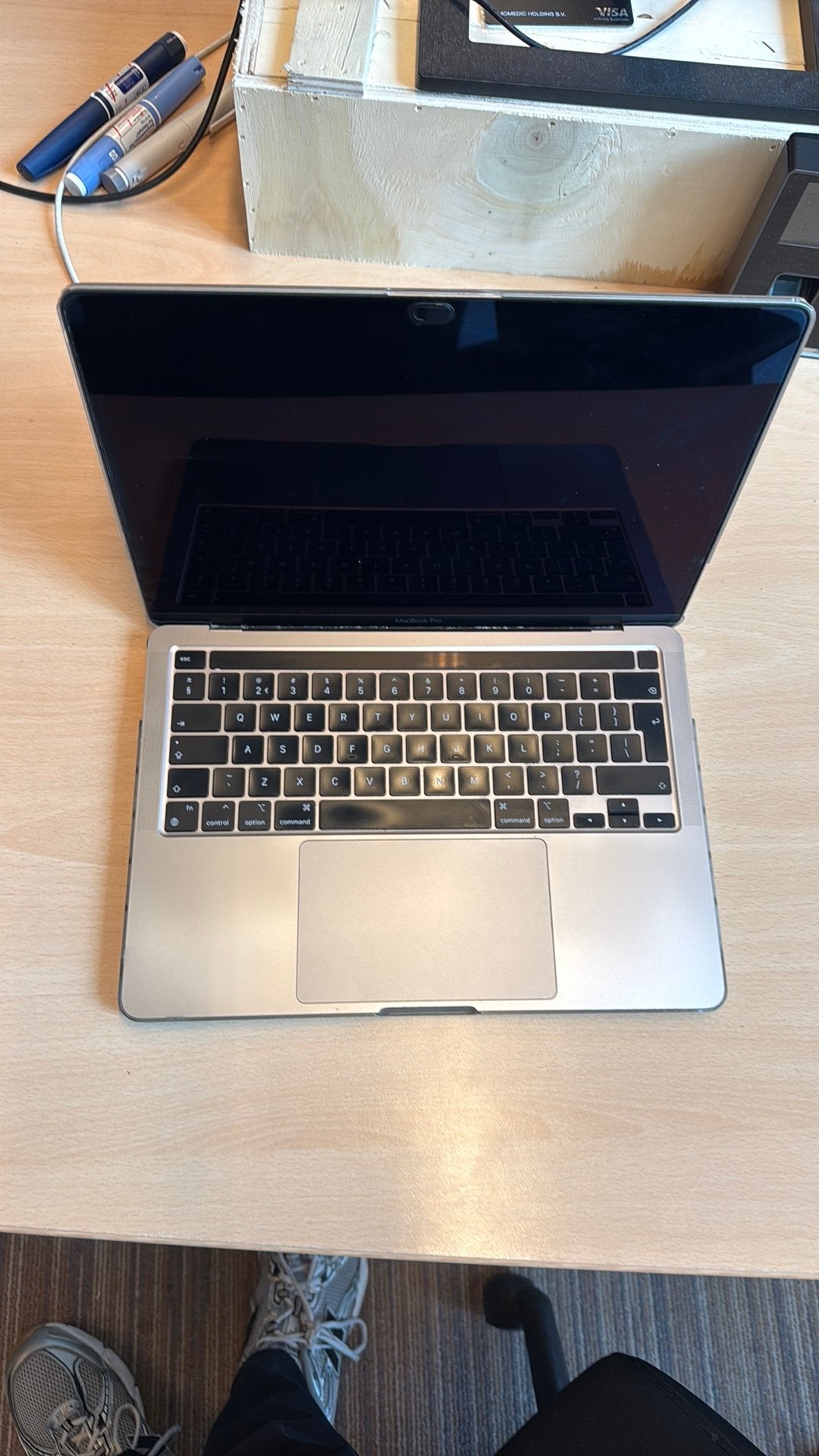 Macbook 13 inch pro M1, 16gb ram, 1tb geheuegen, 1 TB of meer, Qwerty, 13 inch, Zo goed als nieuw