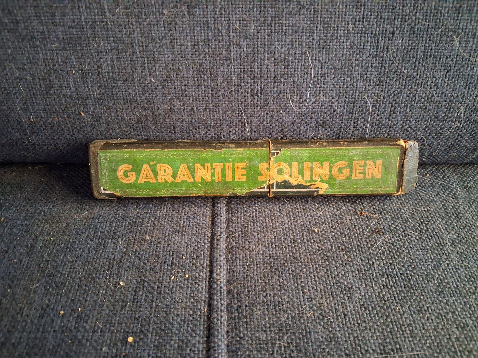 Antiek Scheermes met Garantie Solingen Doosje, Ophalen of Verzenden
