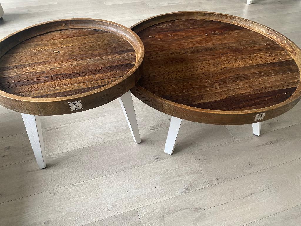 Tekoop salontafel Rivièra Maison, Ophalen, Overige materialen, 100 tot 150 cm, Rond