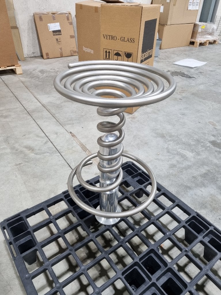 Barkruk Screw by Ron Arad for Driade, In hoogte verstelbaar, 60 tot 90 cm, Nieuw, Ophalen of Verzenden