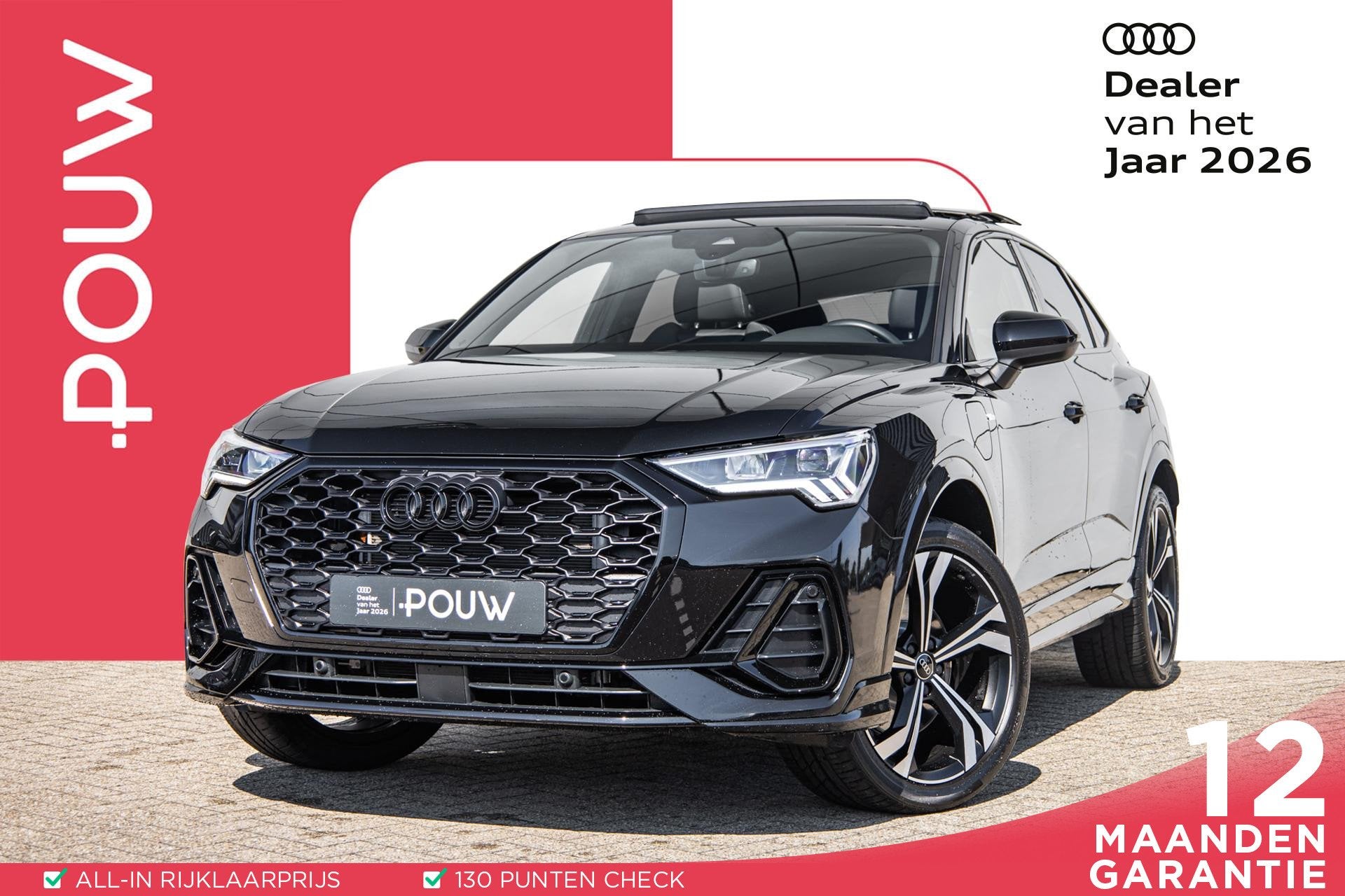 Audi Q3 Sportback 45 TFSIe 245pk S Edition | SoH 96% | 20" L