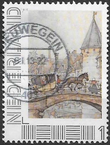 Persoonlijk, Anton Pieck - Enkhuizen, de 'Dromedaris'  |54|, Ophalen of Verzenden, Na 1940, Gestempeld