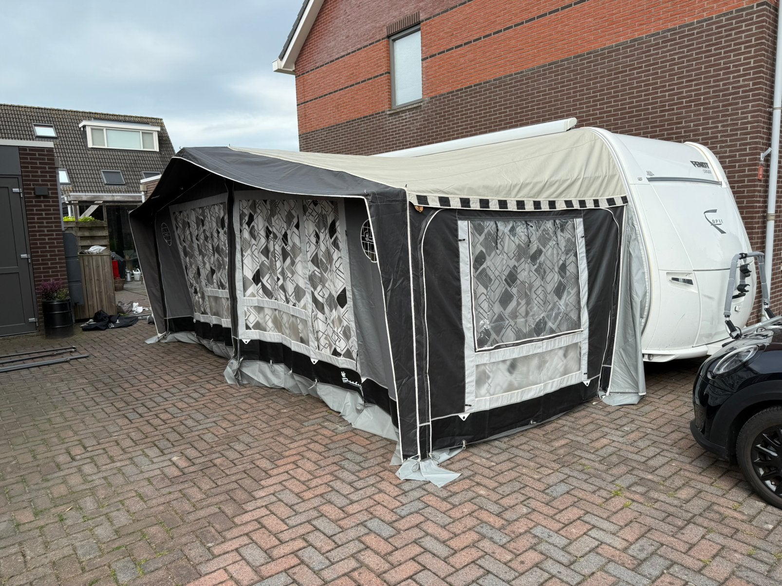 Isabella Ambassador Emotion G19 + Isabella Eclipse G19, Caravans en Kamperen, Voortenten en Luifels, Ophalen, Zo goed als nieuw