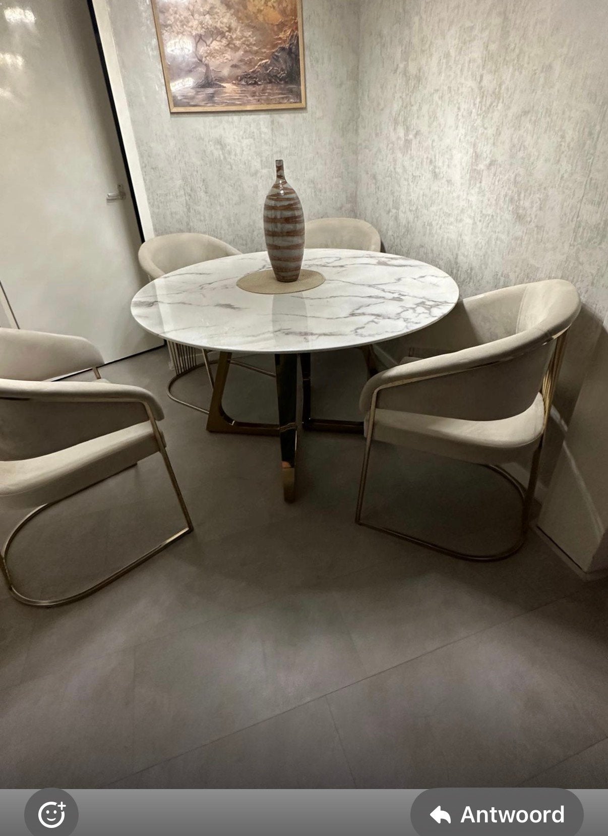 Zgan eetkamer set, Ophalen