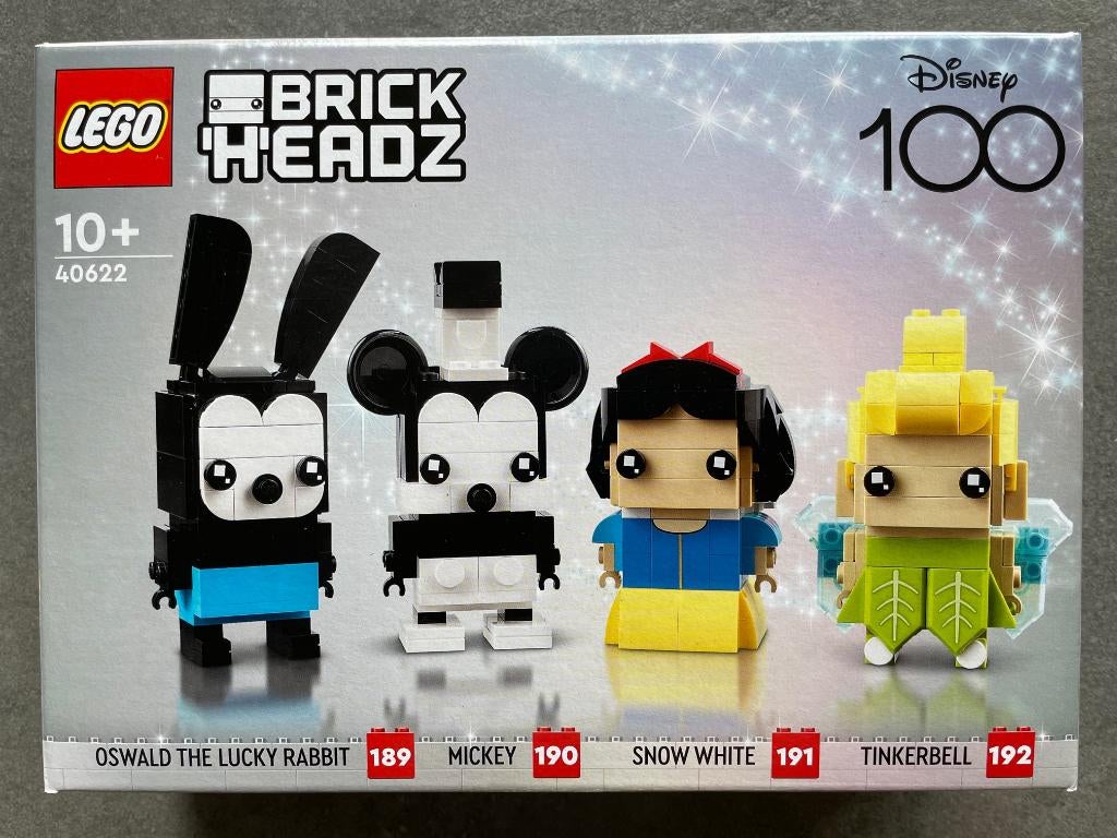 LEGO Brickheadz (40622) Disney's 100e verjaardag *Nieuw*, BrickHeadz, Lego, Nieuw, Ophalen of Verzenden