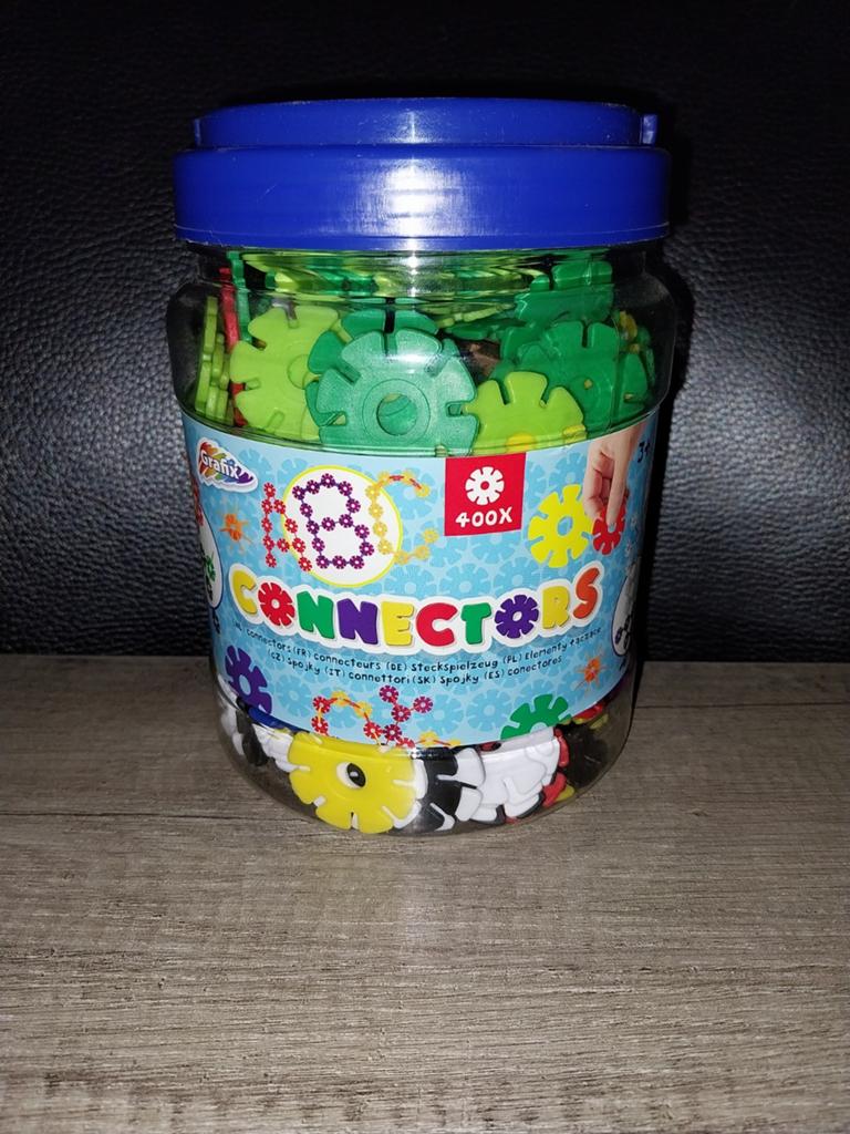 Connectors creatief bouwstenen bouwspeelgoed knutsel figuren, Ophalen of Verzenden, Zo goed als nieuw