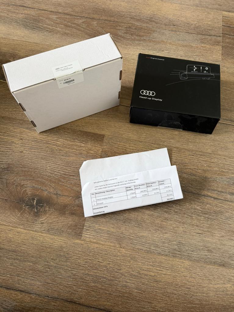 Origineel Audi Heads Up Display OEM voor Audi modellen, Ophalen of Verzenden, Nieuw, Bedraad