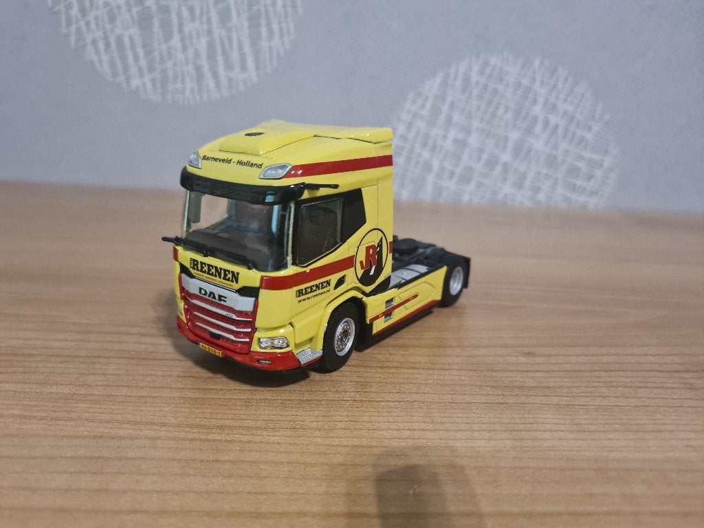 Van Reenen Transport Daf XD SH4x2, Hobby en Vrije tijd, Modelauto's | 1:50, Ophalen of Verzenden, Nieuw, Bus of Vrachtwagen, Wsi