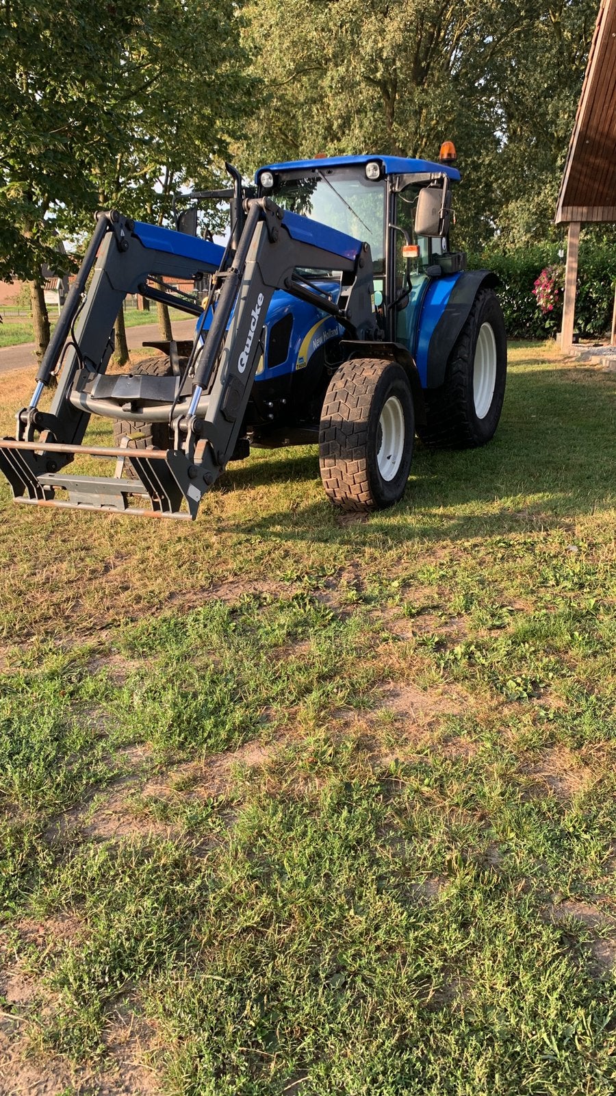 New Holland T4050 met voorlader - 95 PK, bouwjaar 2008, Zakelijke goederen, Agrarisch | Tractoren, Ophalen, 80 tot 120 Pk, Gebruikt