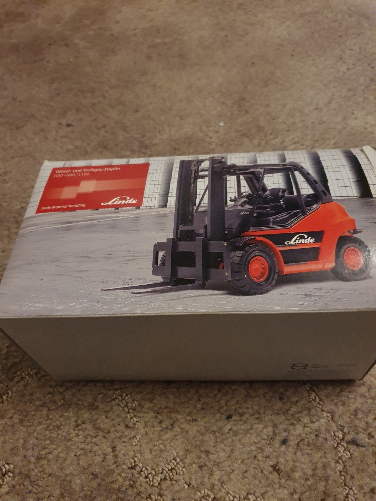 schaalmodel Linde heftruck, Ophalen of Verzenden, Nieuw, Motor, Overige merken