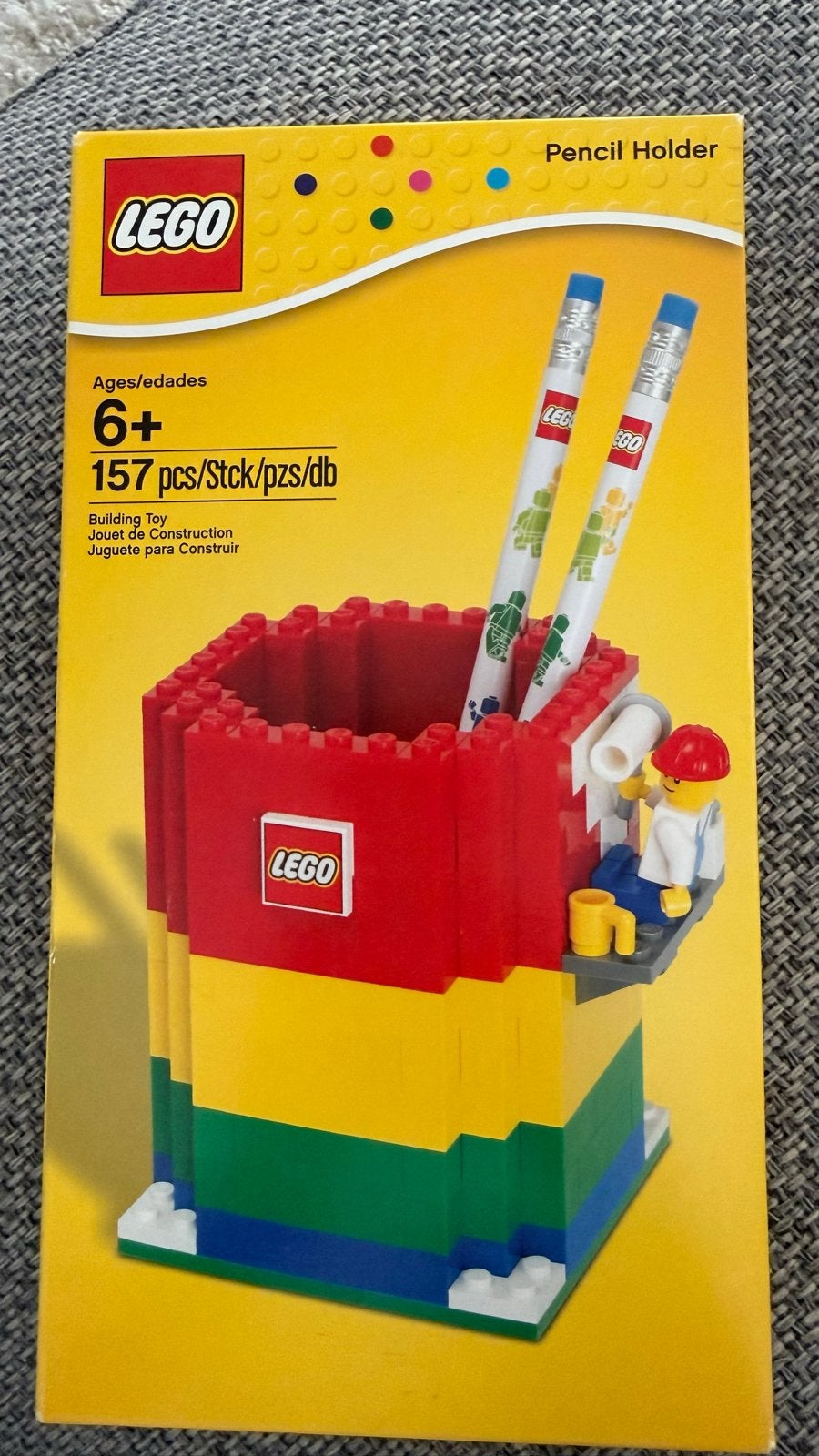 LEGO Pencil Holder - Bouw je eigen pennenbakje!, Ophalen of Verzenden, Nieuw