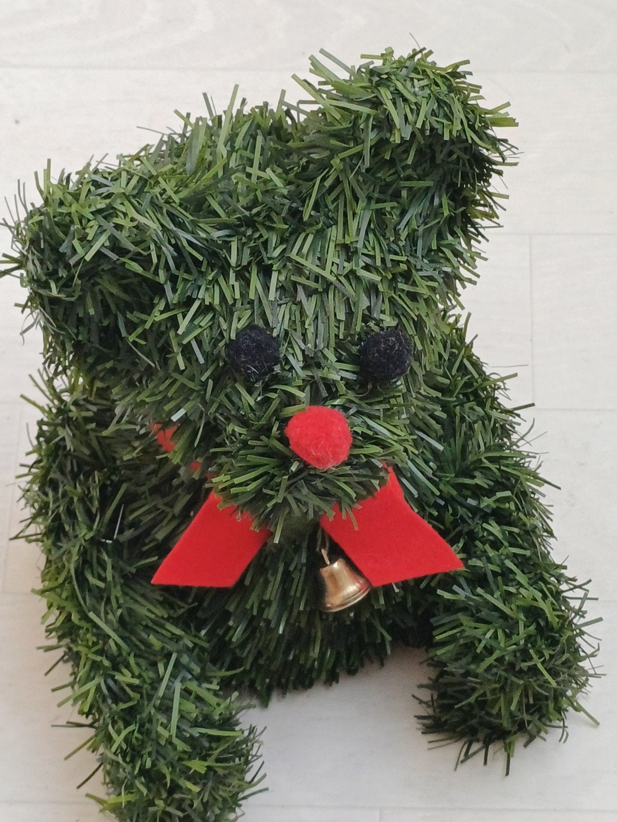 kerstbeertje, Ophalen