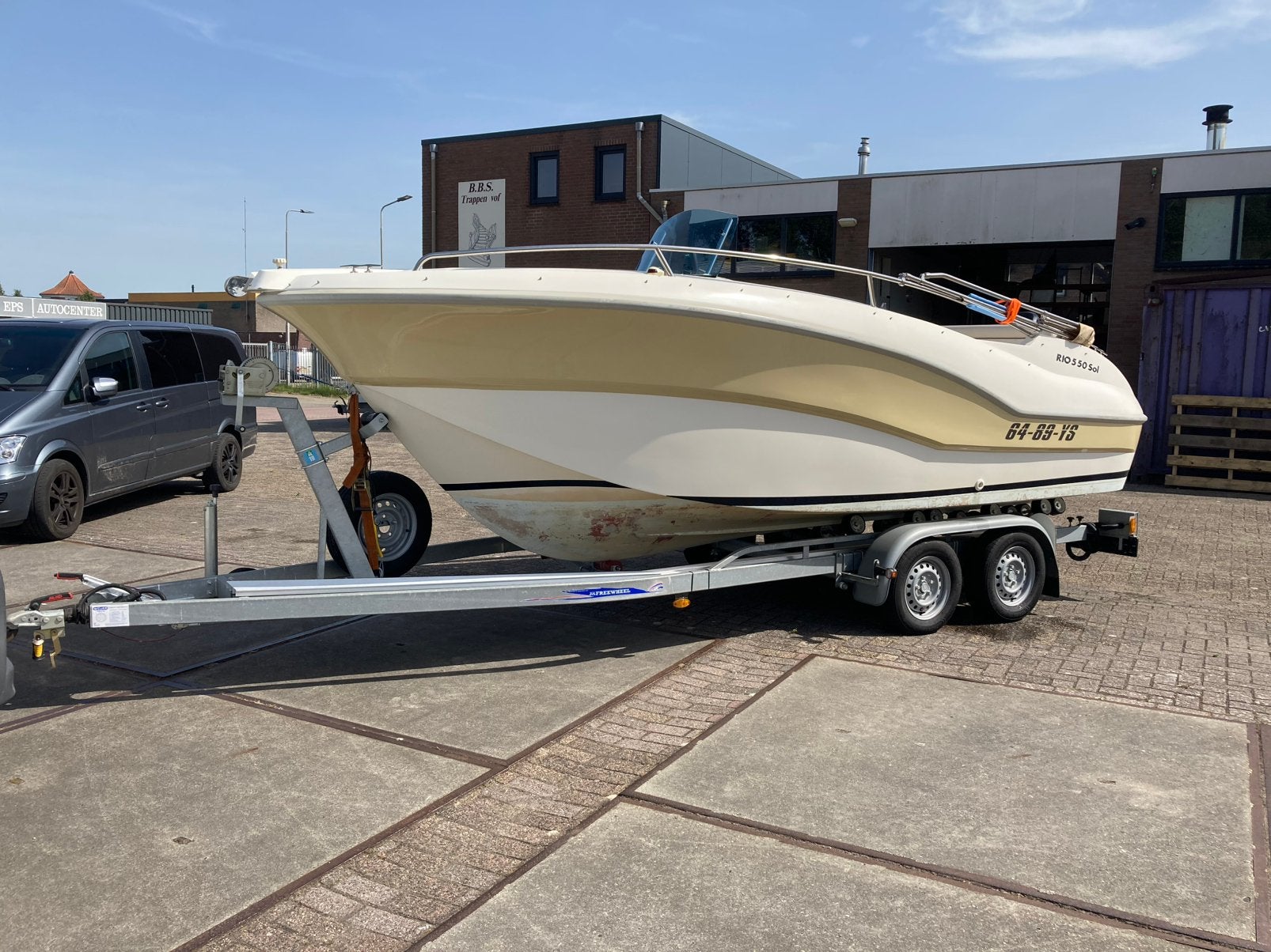 Rio scarani 550 sol console boot te koop, Watersport en Boten, Ophalen, Zo goed als nieuw