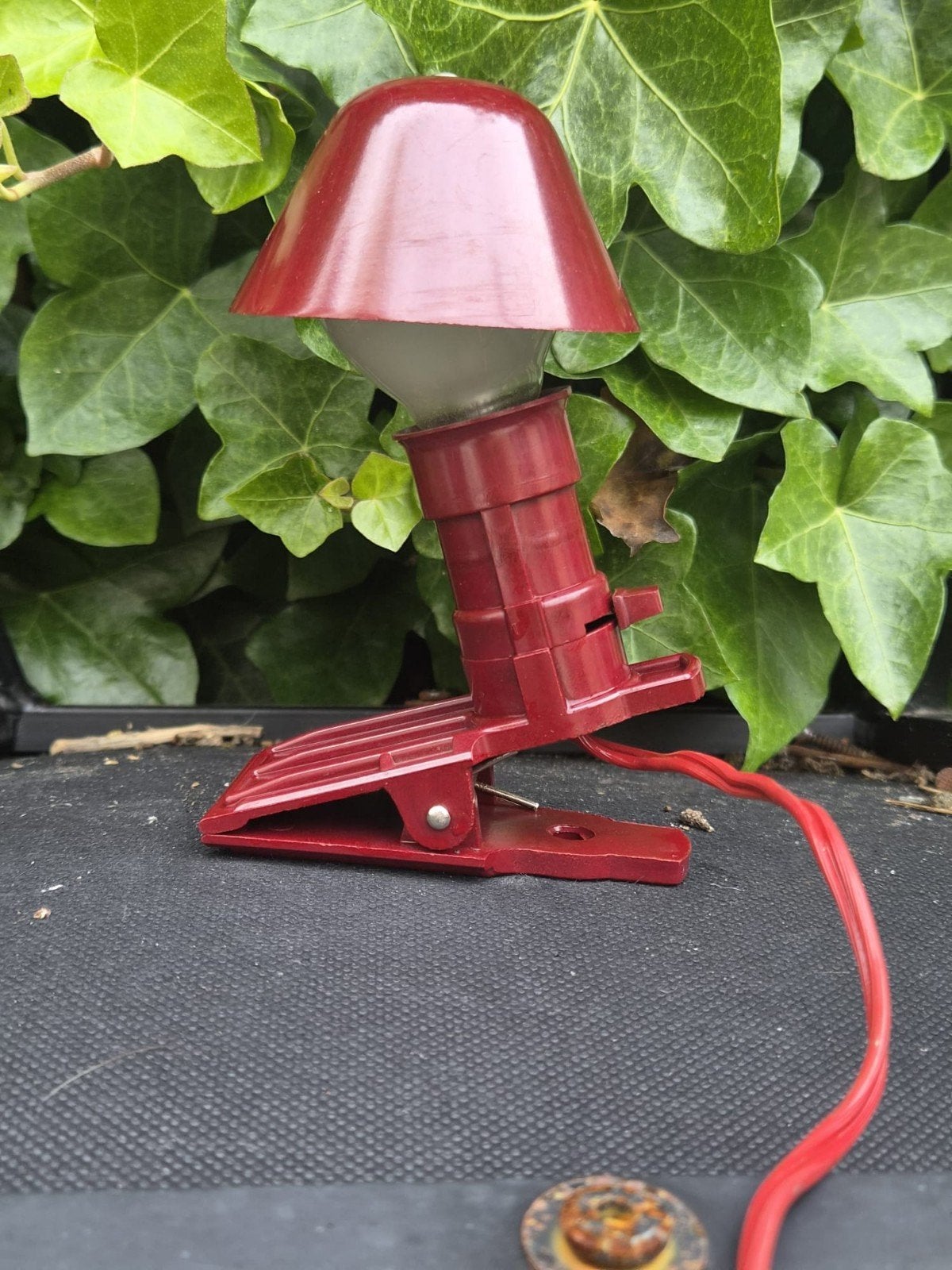 Bakeliet paddenstoel lampje jaren 60, Antiek en Kunst, Ophalen of Verzenden