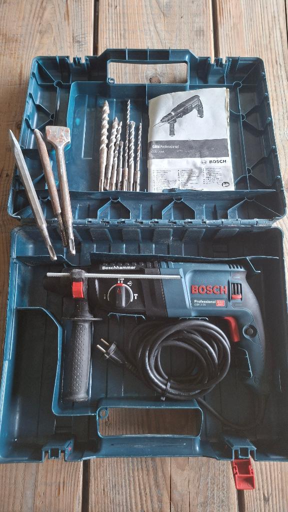 Bosch GBH 2-26 Boorhamer SDS plus combihamer hakhamer, Boor- en/of Breekhamer, ,, Ophalen of Verzenden, Zo goed als nieuw